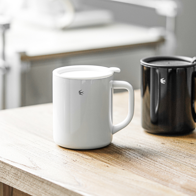 Japanese Tsubame Insulated Mug with Lid, Office Coffee Cup, Simple Design, High-End Feel Water Cup Japanese Tsubame Insulated Mug with Lid, Office Coffee Cup, Simple Design, High-End Feel Water Cup