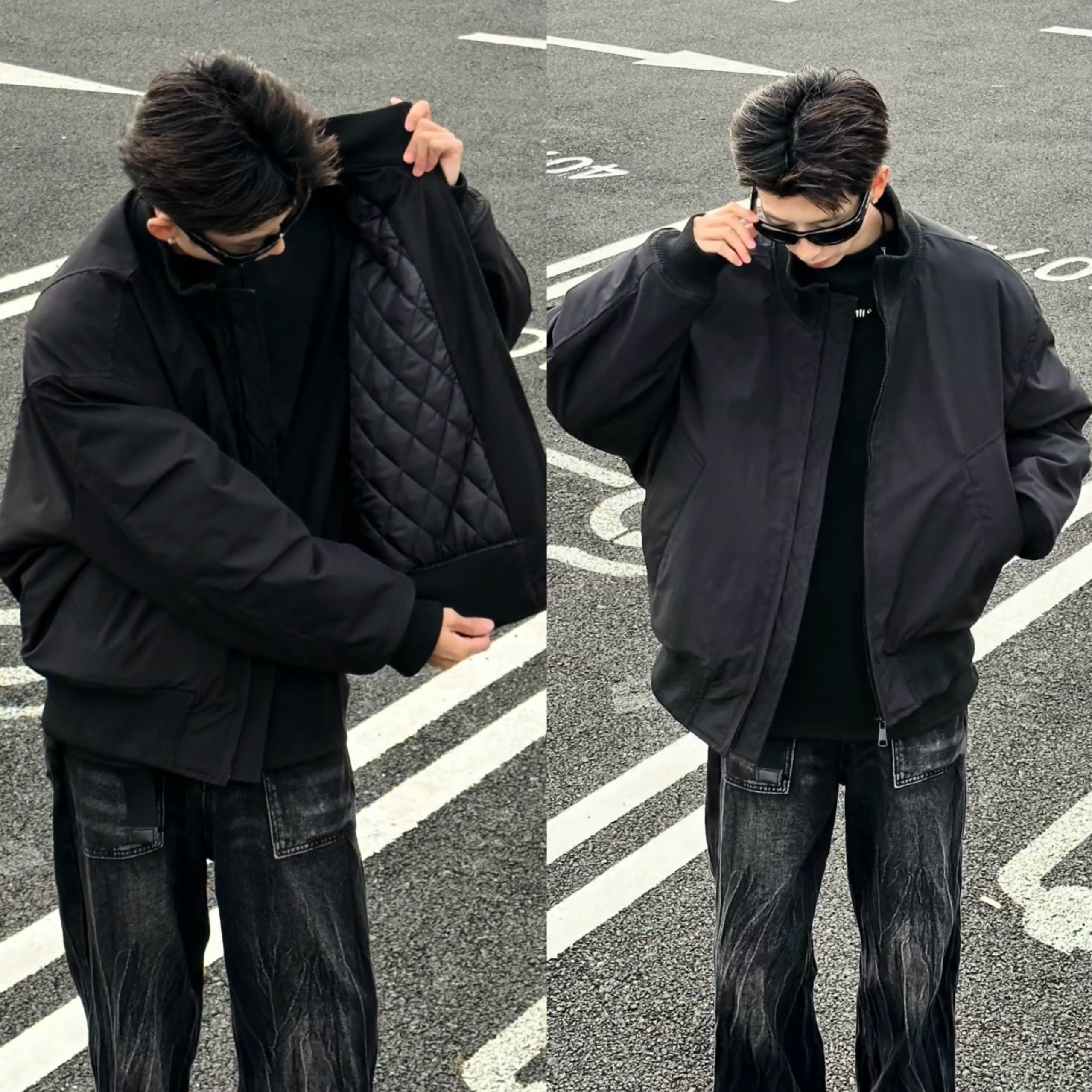 アメリカン ボンバージャケット コットンジャケット メンズ 冬 トレンドシルエット 防寒ジャケット ハイエンド ハンサム スタンドカラー コットンコート