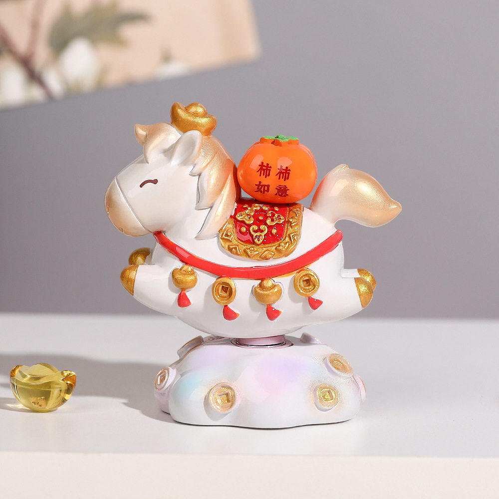 2026 Year of the Horse Mascot Tang Sancai Little Chubby Horse Brings Wealth Ornament Decoration Luoyang Cultural and Creative Souvenir Museum