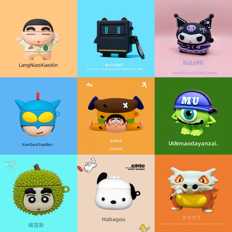Cute Cartoon Suitable for Newman T2S Wireless Bluetooth Headset Protective Cover Anti-Fall Newman T2 Protective Soft Shell Cute Cartoon Suitable for Newman T2S Wireless Bluetooth Headset Protective Cover Anti-Fall Newman T2 Protective Soft Shell