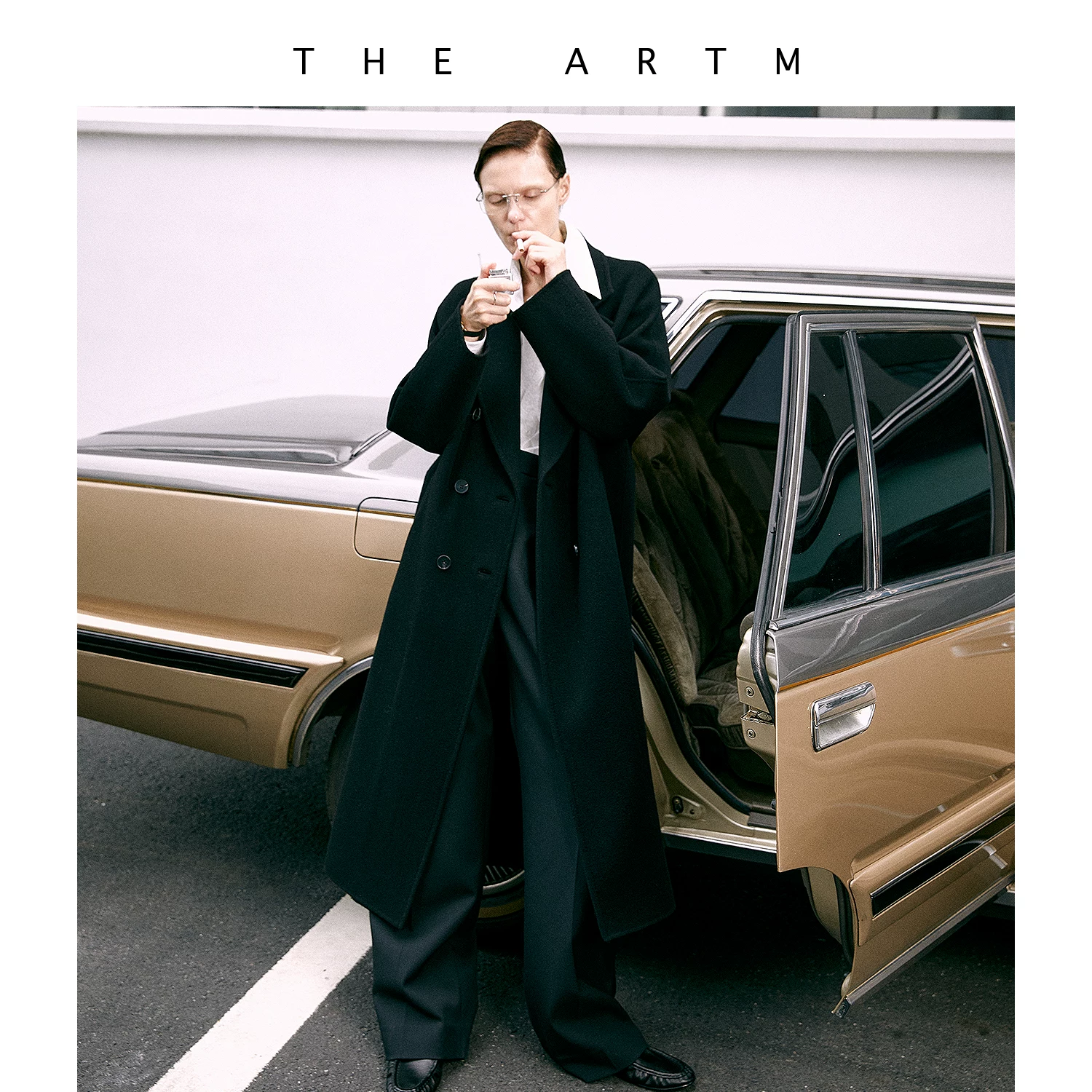 THE ARTM Classic high quality woolen coat, jacket