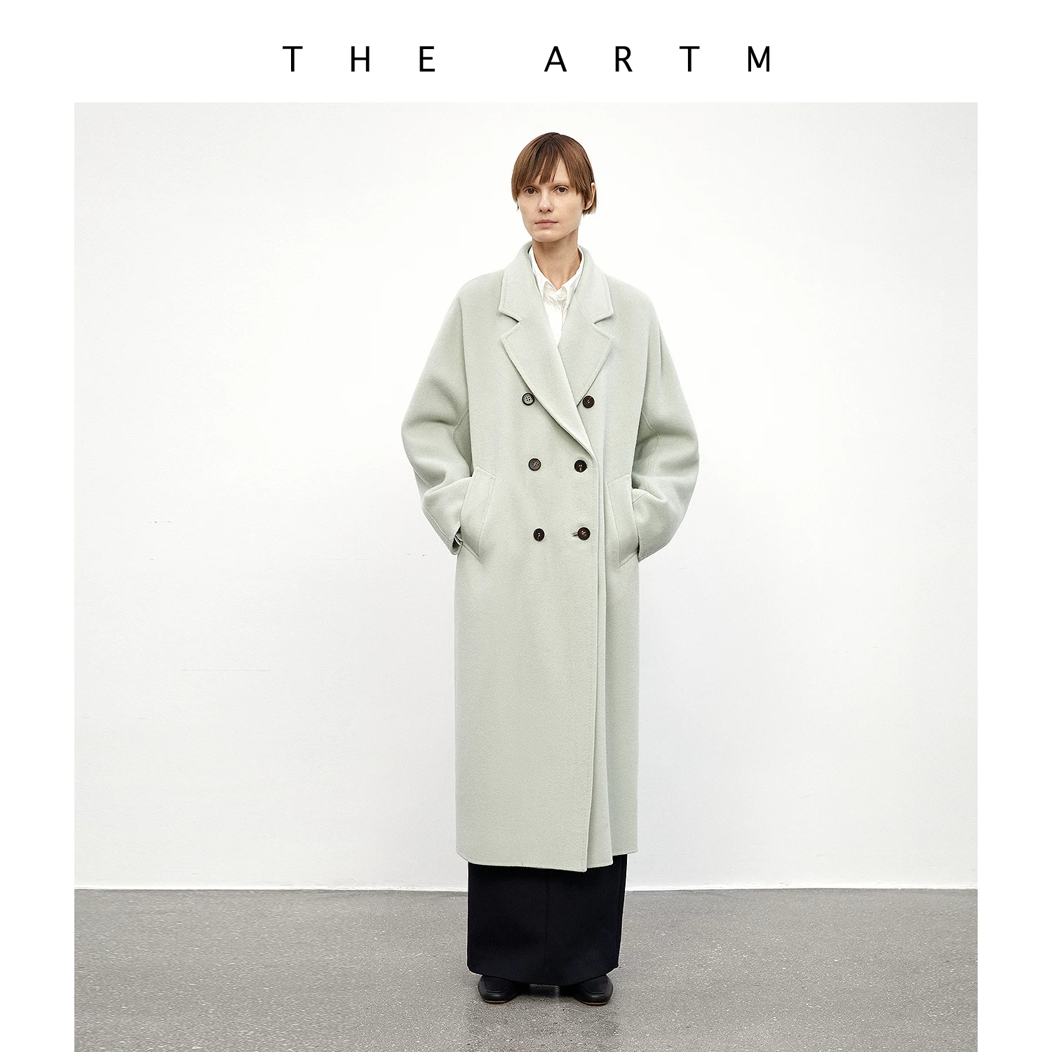 THE ARTM Classic high quality woolen coat, jacket