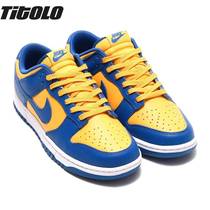 Nike Dunk Low Retro UCLA blue and yellow mens retro casual low-top sneakers DD1391-402