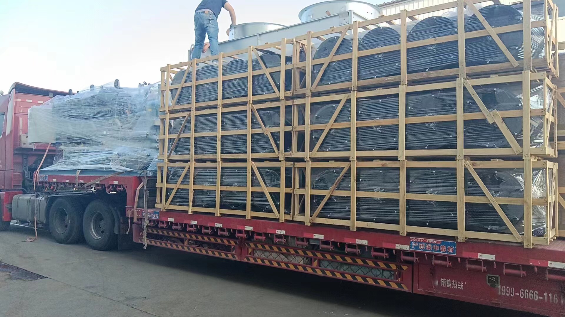 浙江大明半封闭活塞风冷压缩机组保鲜冷冻专用冷库制冷全套设备(pic14)