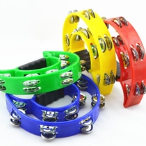 Disco band entertainment sand hammer new KTV rattle kindergarten hand bell children adult hand musical instrument bell ring