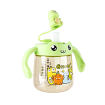 Childrens milk cup 1 to 2-3 years old and above PPSU direct drinking bottle big baby direct drinking cup drinking water drinking milk straw cup