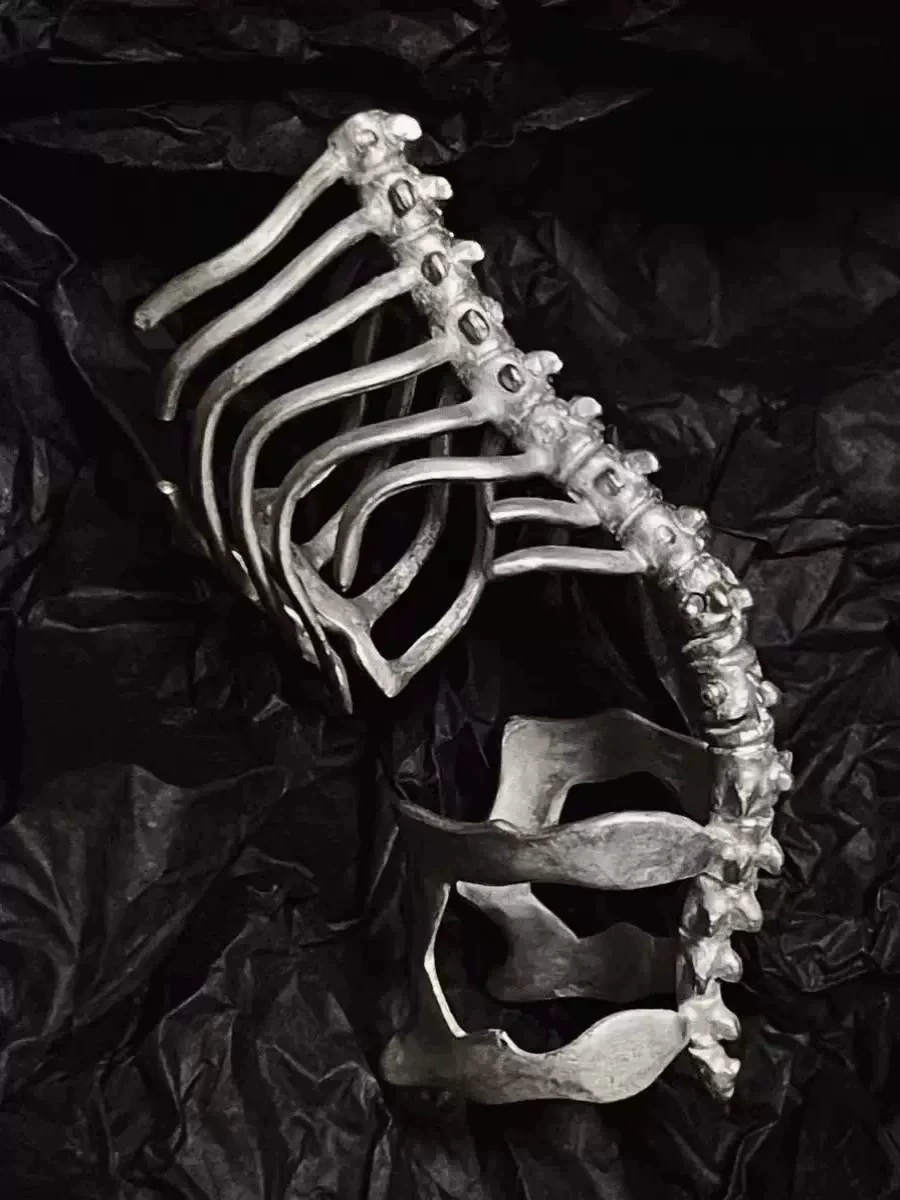 Settlement_The white spine can move the long ring "Lingya X Jelly" adjustable ring