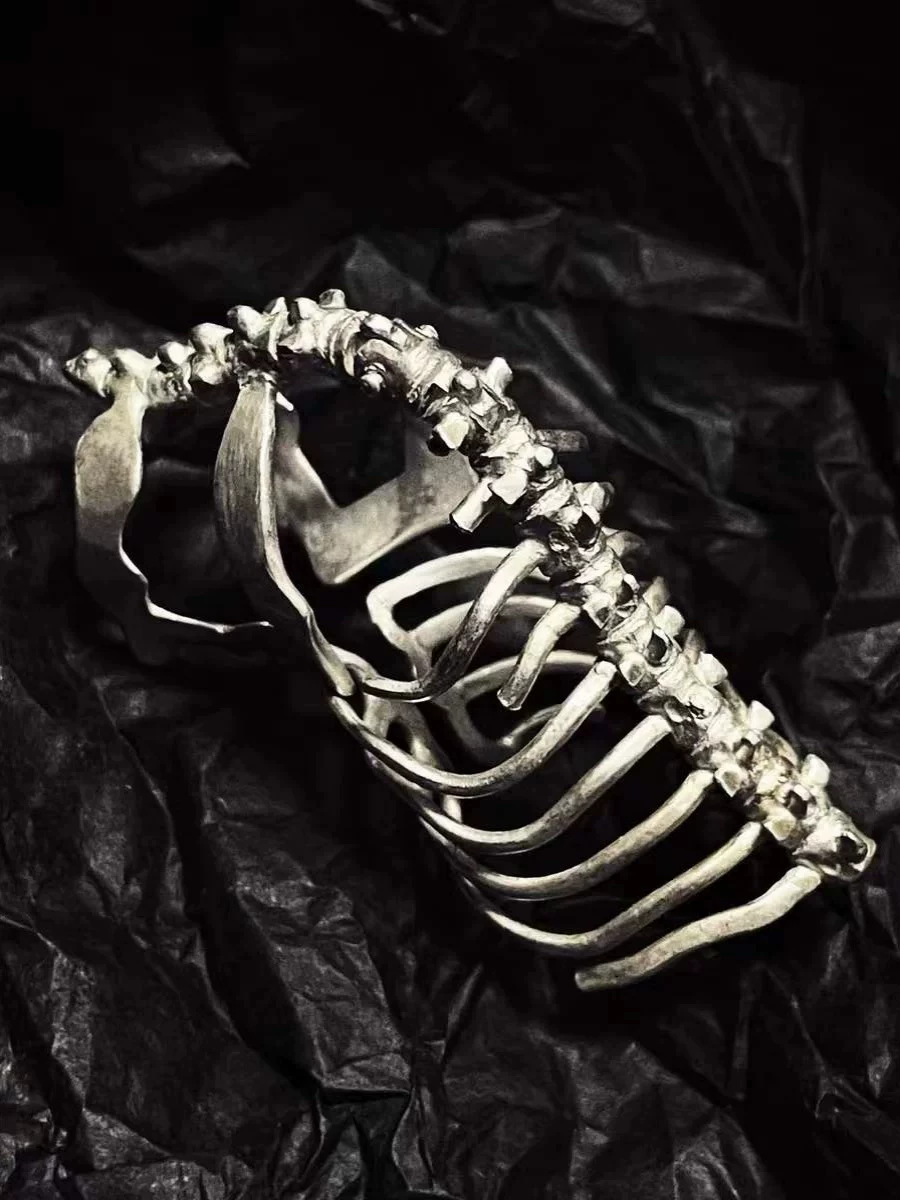 Settlement_The white spine can move the long ring "Lingya X Jelly" adjustable ring