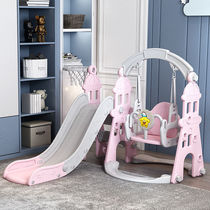 Imported childrens indoor and outdoor household baby stairs with slide childrens swing baby small combination toys