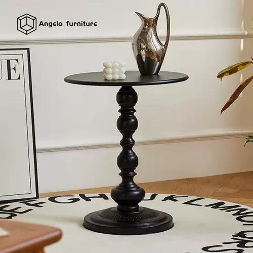 Анджело ретро края диван гостиной балкон легкие роскошные маленькие кофейные столики творческий прикроватный шкаф Уголка несколько Железного Арта Маленький Круглый Стол