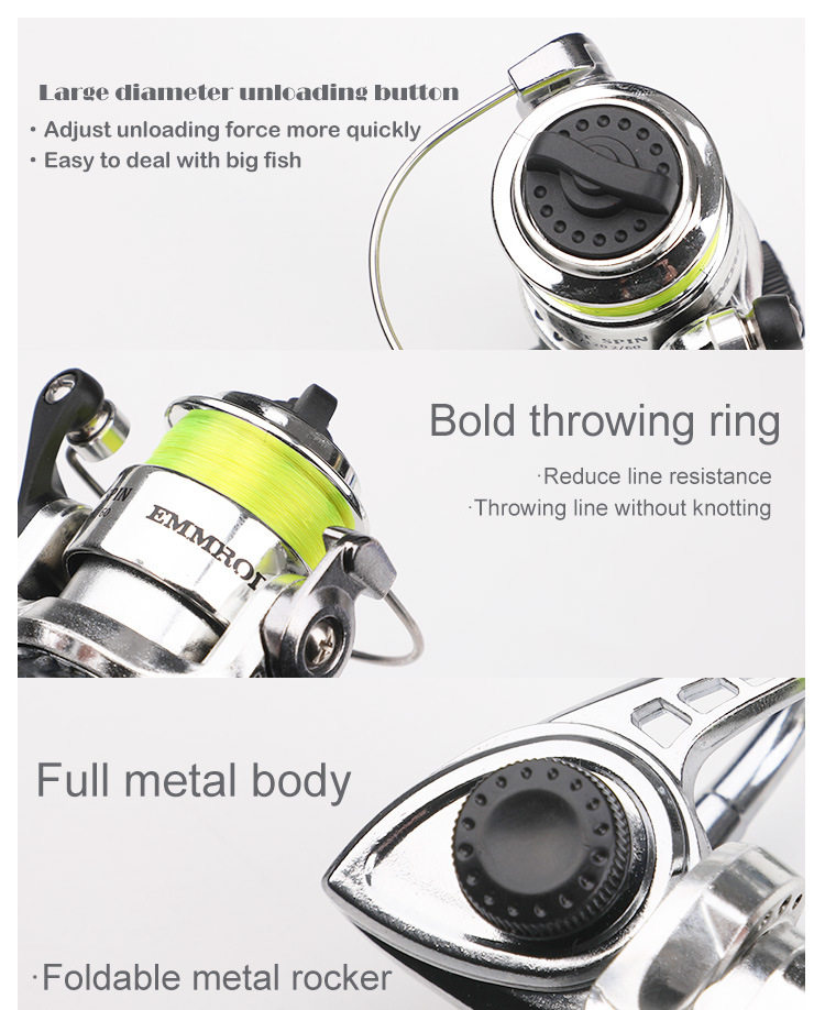 Море удочкой 1米新款钢笔钓鱼竿配xm100迷你金属纺车轮跨境爆款亚马h4