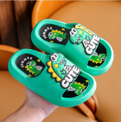 Girls' Slippers, Kidsren's Indoor Home Shoes, Cartoon Little Girls' Anti-Odor Slippers, Anti-Slip Summer Shoes for Baby Girls — 4