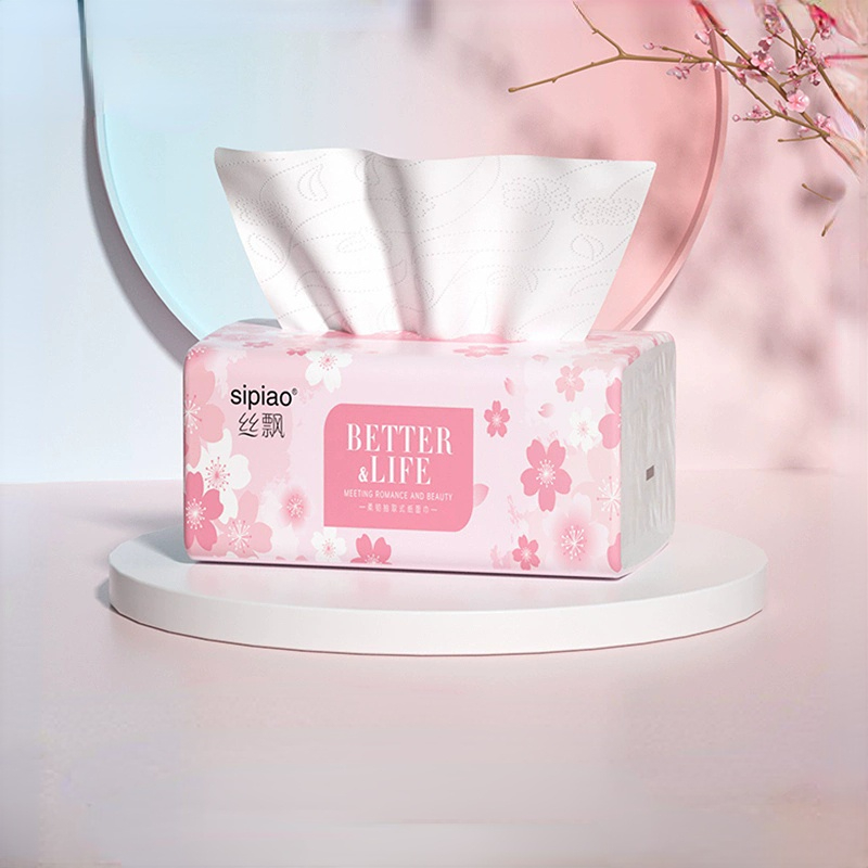 丝飘抽纸家用实惠装餐