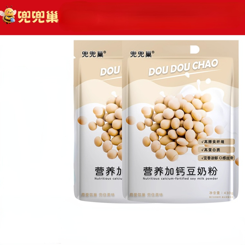 兜兜巢豆奶粉早餐营养学生冲饮代餐430速溶即食正品官方旗舰店官