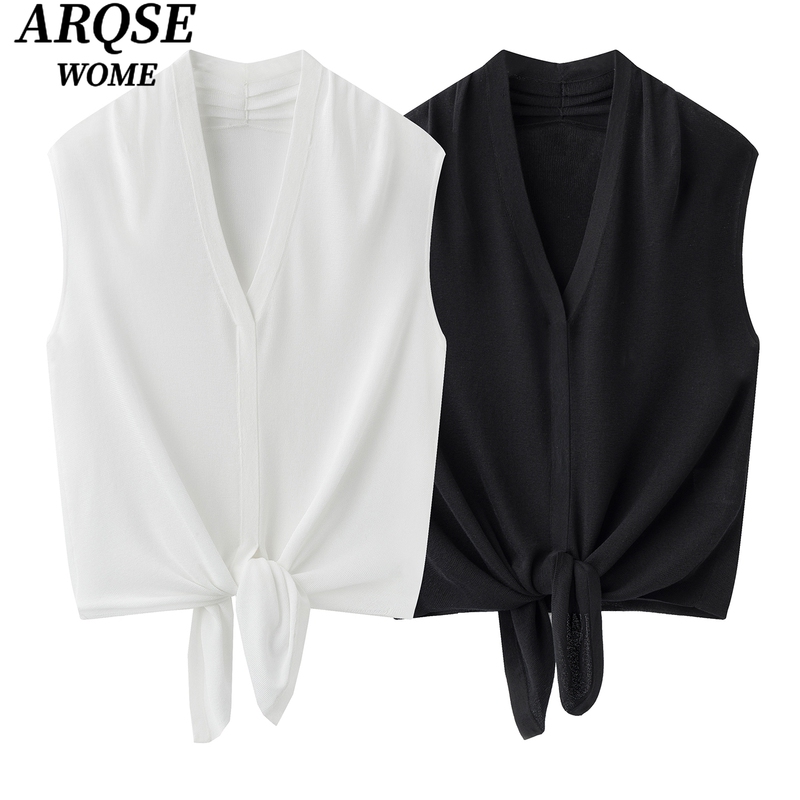 Ainoswangjing 2026 Summer New V-Neck Sleeveless Knitted Vest for Women, Slimming and Fitting Woolen Top 2140 Ainoswangjing 2026 Summer New V-Neck Sleeveless Knitted Vest for Women, Slimming and Fitting Woolen Top 2140