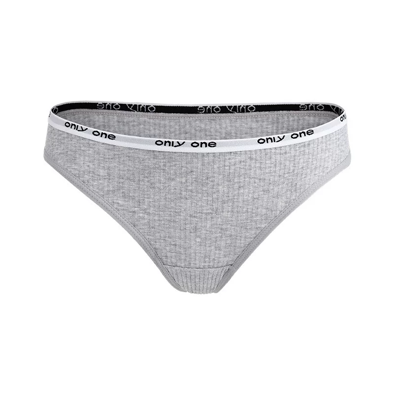 pure cotton new thong sports fitness letter thread cotton low waist T-trouser women's underwear pure T-tips