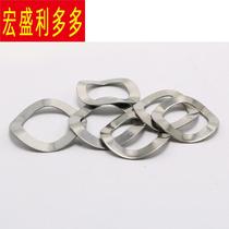 M3-M51304 stainless steel wave crest washer with three rings wave washer wave spring washer elastic washer customization