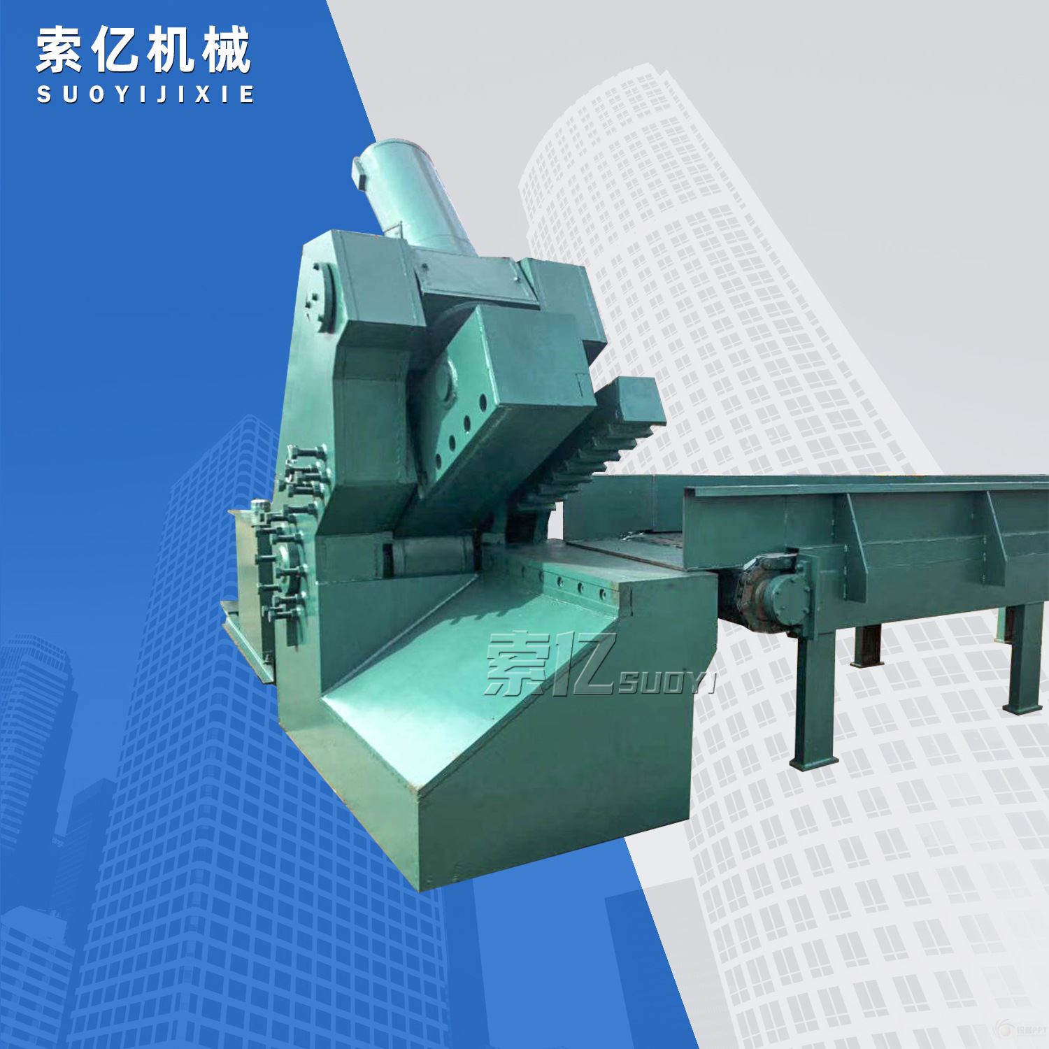 Automatic feeding hydraulic waste steel shearing machine channel steel I-steel cutting machine old bike tiger head type shearing machine-Taobao