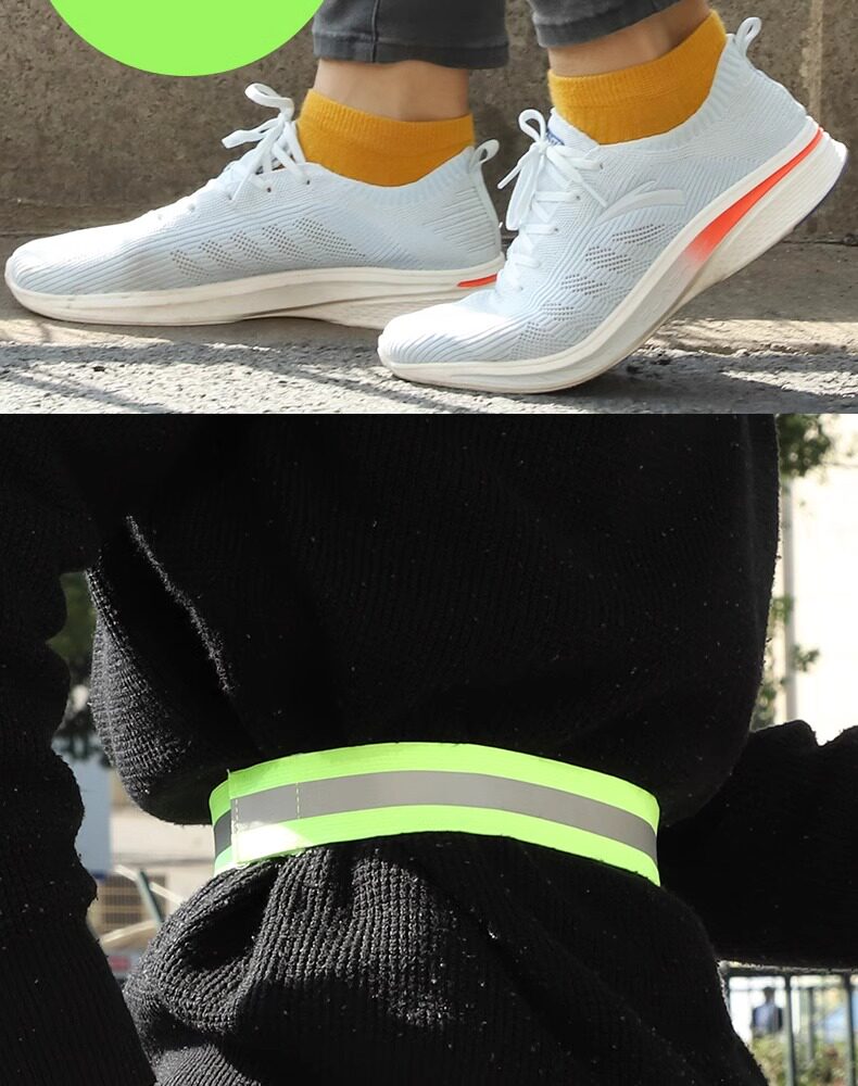 西骑者骑行绑腿带自行车反光束裤带绑裤脚束扎束腿带跑步卷裤腿详情3