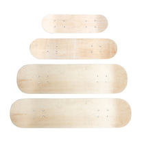 滑板白板43cm 60cm 72cm 80cm手绘画画原木板diy空白滑板儿童滑板