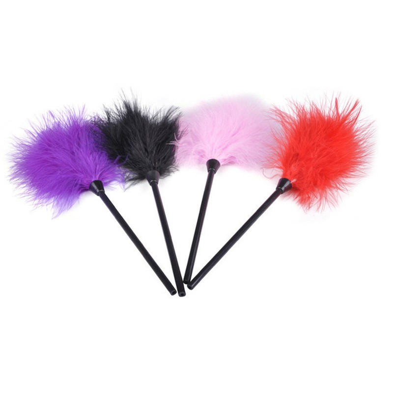 Flirt Clit Tickler Whip Bird Feather Flogger Sex Toy Product