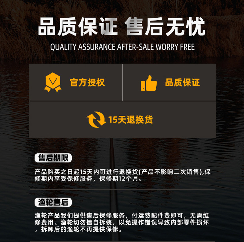 熊王 黑鹰海钓全金属纺车轮(图19)