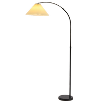 DGY fishing light floor lamp living room sofa-side wall corner lamp minimalist cream wind to decorate bedroom ambiance lamp 3316