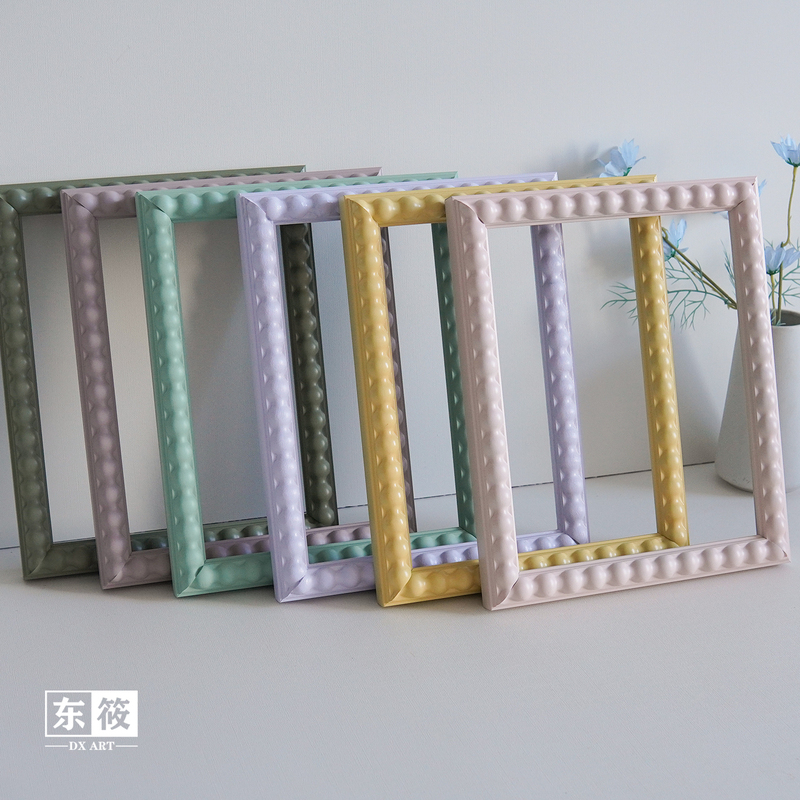 Dongxiao Photo Frame Solid Wood Polka Dot Frame Morandi Color Series Picture Frame 6inch 8inch 10inch 12inch Pastoral Style Dongxiao Photo Frame Solid Wood Polka Dot Frame Morandi Color Series Picture Frame 6inch 8inch 10inch 12inch Pastoral Style