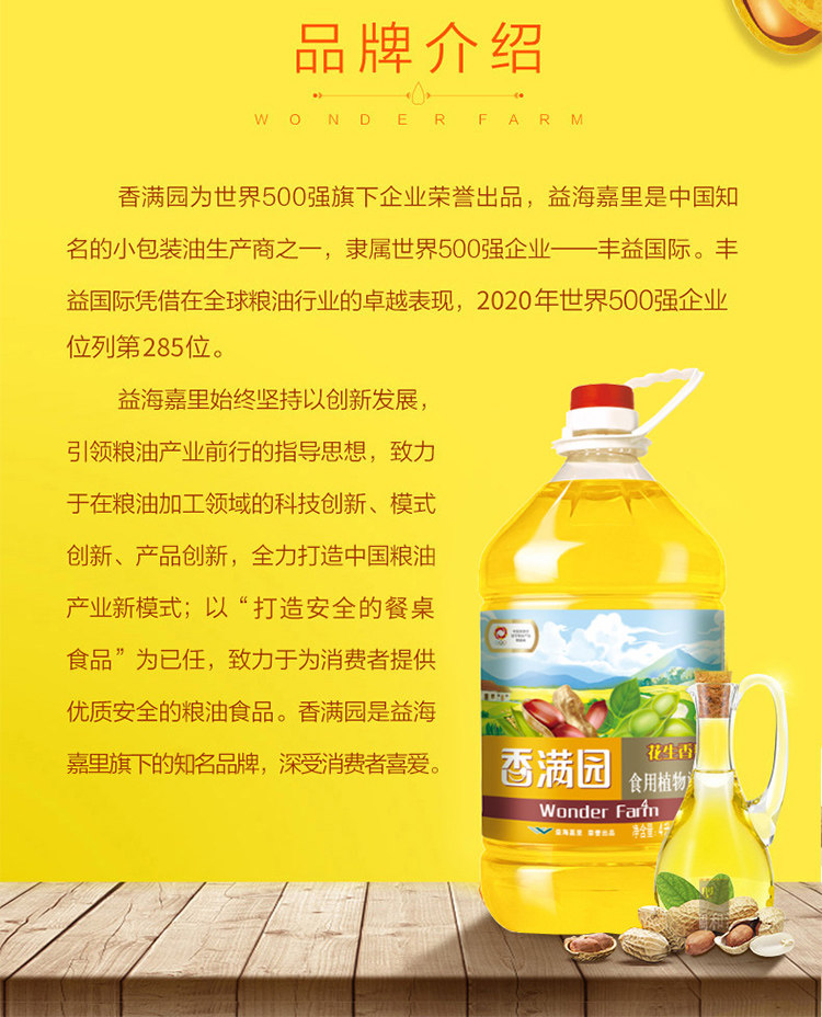 安享好物 安享D级调和油-香满园花生香型调和油  