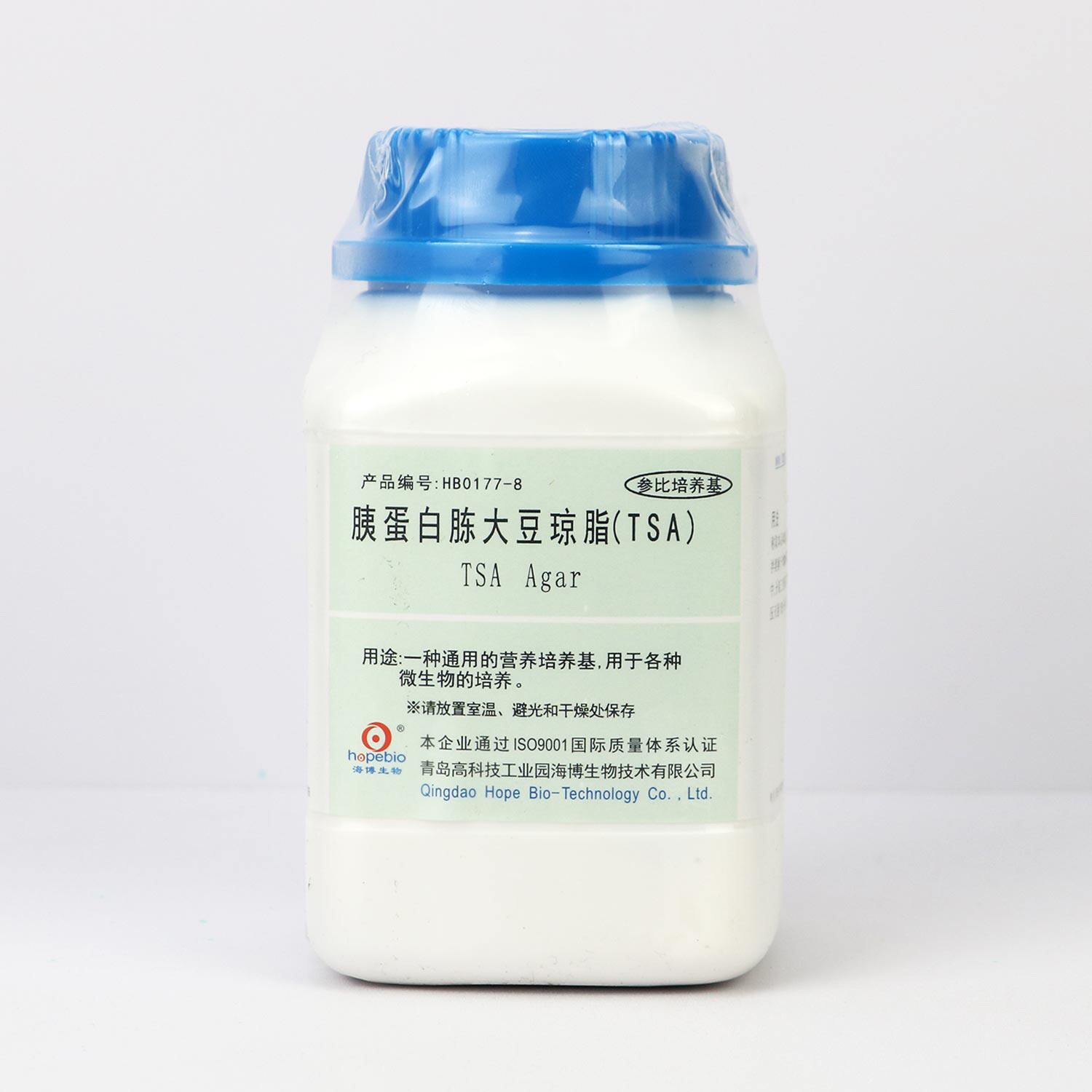 胰蛋白胨大豆琼脂（TSA）（参比培养基） HB0177-8 250g 青岛海博生物
