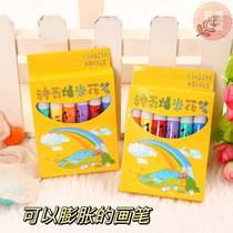 3D three-dimensional creative bubble popcorn pen Internet celebrity ins student accounting color marker pen multi-color pen hand art