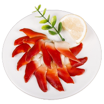 Canadian Arctic clam sashimi extra large fresh sliced ​​commercial Japanese seafood platter ready-to-eat sushi fresh clam skirt