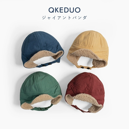 Дети Лей Фенг Шляпа на открытом воздухе с ветропроницаемым холодным боем отогреть ушную шляпу