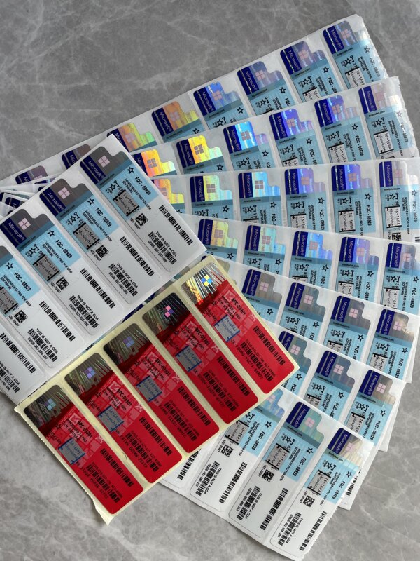 Authentic Win7Win10Win11Pro Professional Version Home Version Enterprise Version Ltsc Label System Activation Code Sticker Authentic Win7Win10Win11Pro Professional Version Home Version Enterprise Version Ltsc Label System Activation Code Sticker