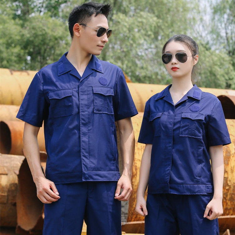 19 Genuine Summer Short-Sleeve Duty Uniforms for Men and Women, Spring and Autumn Long-Sleeve Jackets, Winter Blue Wear-Resistant Workwear 19 Genuine Summer Short-Sleeve Duty Uniforms for Men and Women, Spring and Autumn Long-Sleeve Jackets, Winter Blue Wear-Resistant Workwear