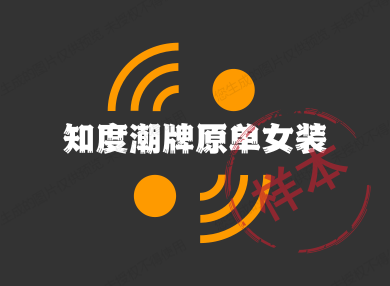 知度潮牌外贸原单女装店企业店