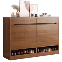 Rama Red Furniture Shoe Cabinet Home Door Large Capacity Multi-layer Corridor Entry New Chinese Style Entrance Cabinet Integrated Shoe Rack