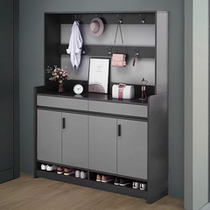 Dongwo Yijiamu home door shoe cabinet entrance cabinet entry locker large capacity integrated shoe cabinet with hanger