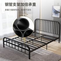 Oriental Heart Iron Bed Double Bed Simple Modern 1 8 Meter Iron Frame Bed 1 5 Meter Rental Single Bed Childrens Bed
