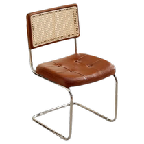 Dongwo Yijiada Nordic home dining chair retro style rattan chair Internet celebrity B&B restaurant backrest dining table chair