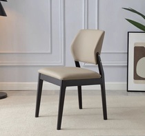 Xiaoyun solid wood dining chair durable ins style cream office chair internet celebrity home dining table and chair dressing table dressing chair