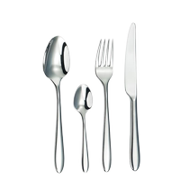 (Self-operated by Juran Home) Xishigeya 304 stainless steel western tableware high-end steak knife fork and spoon four-piece set