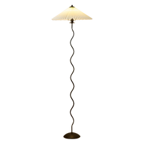 DGY floor lamp living room sofa next to bedroom bedside lamp study atmosphere lamp led modern simple pleated decorative lamp