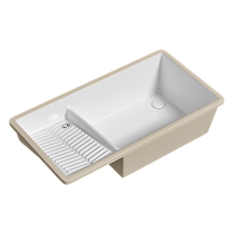 KOPO basin sink balcony under-counter basin with washboard laundry pool basin side drain