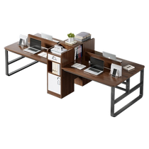 Dongwo Yijiada staff office desk and chair combination double financial computer table four-person office screen staff station