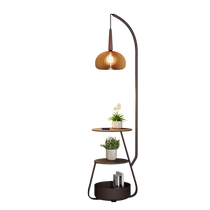 Dongwo Linlang Floor Lamp 2024 New Medieval Style Living Room Sofa Bedroom Bedside Table Integrated Wireless Charging Desk Lamp