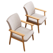 Dongwo Yijiada solid wood chair home office study seat desk chair comfortable backrest dining chair for long periods of sitting