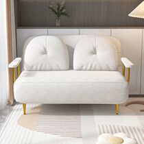 Dongwo Fuli Yunduo sofa bed foldable dual-purpose small apartment balcony retractable multi-functional cream single sofa