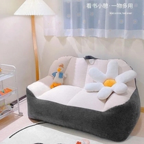 Qianyu lazy sofa tatami double balcony reclining bedroom dormitory small sofa internet celebrity rental house ins style