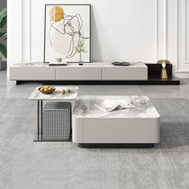 Sejibang coffee table post-modern light luxury coffee table TV cabinet combination modern simple luxury living room slate coffee table